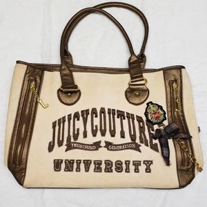JUICY COUTURE UNIVERSITY - TRUST FUND GENERATION TOTE BAG